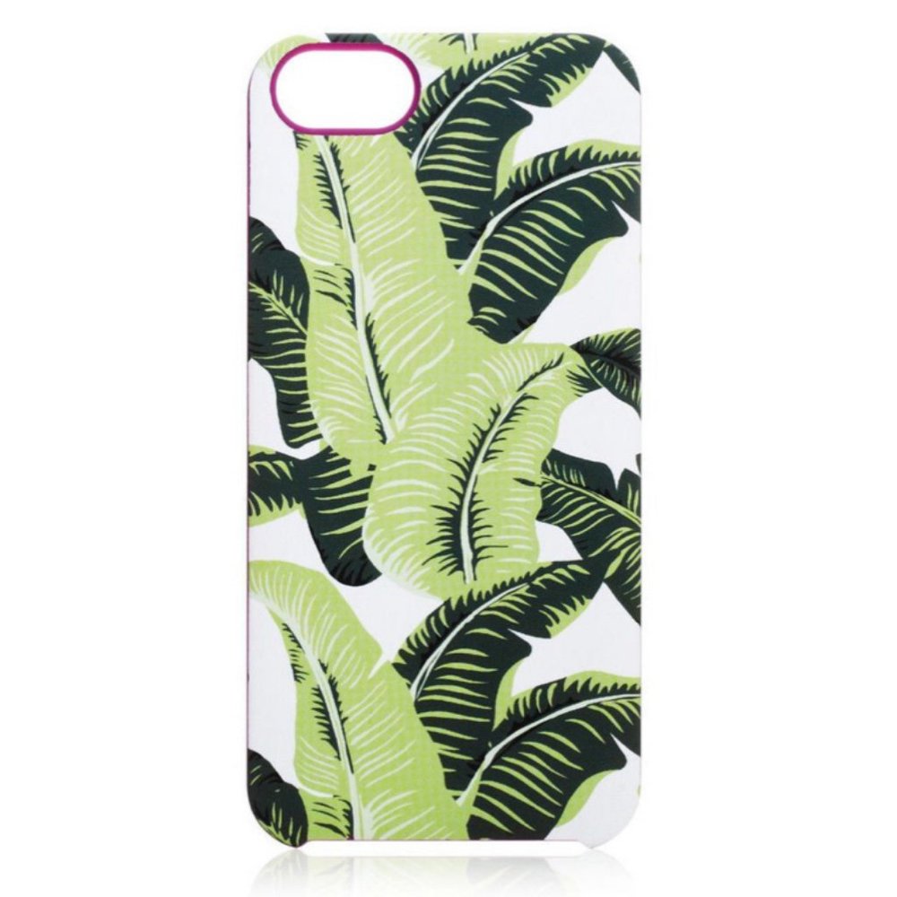 Juicy Couture Green Palm Leaf iPhone 5/5S/5SE Case